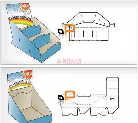 包装盒 包装结构 包装设计 纸引未来网