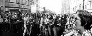 妇女节 美国妇女为争取平等全力举行示威游行