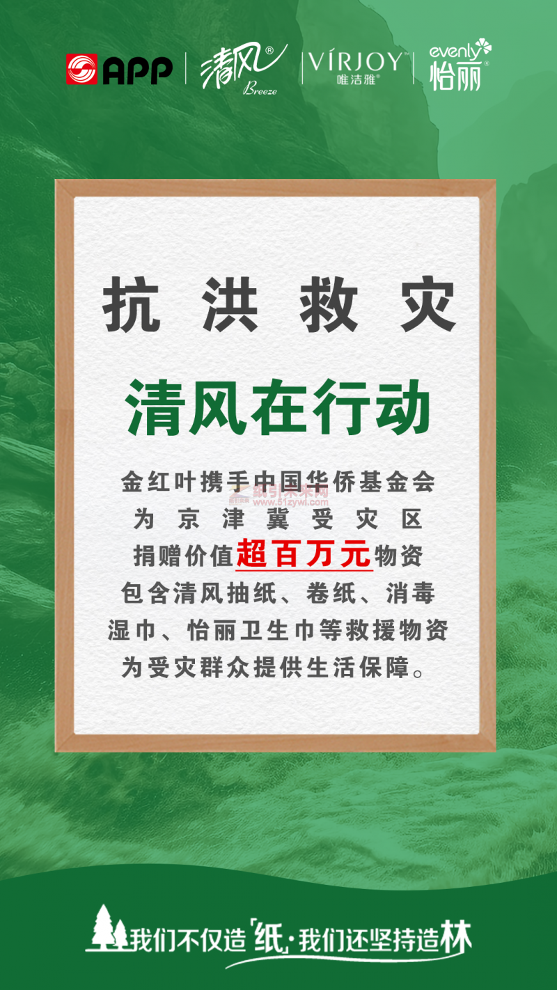 金红叶为京津冀受灾区捐赠价值超百万元物资!